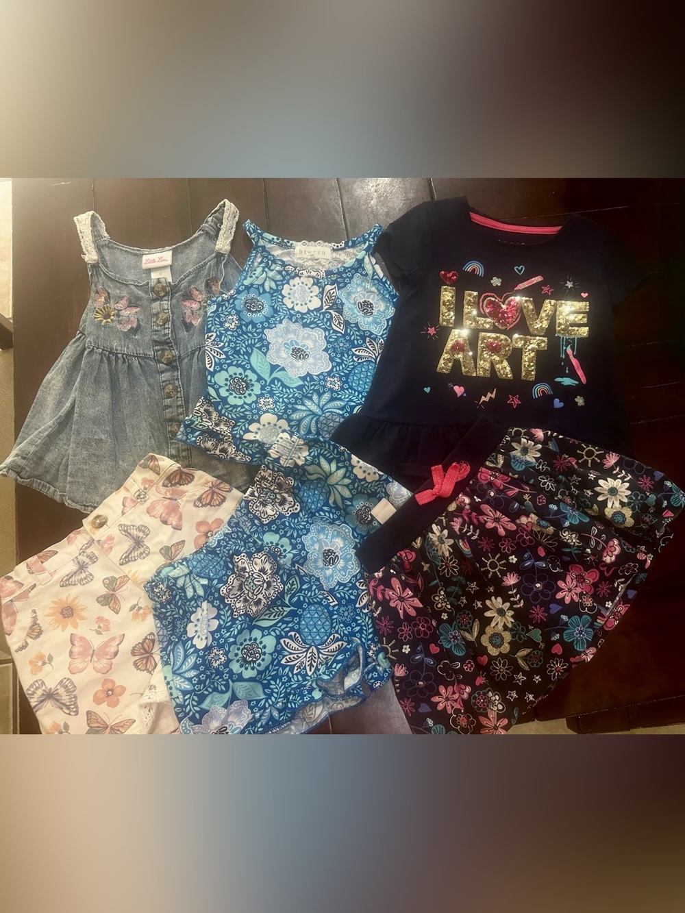 Lot of 3 Matching Outfits Size 6 (6 pieces)